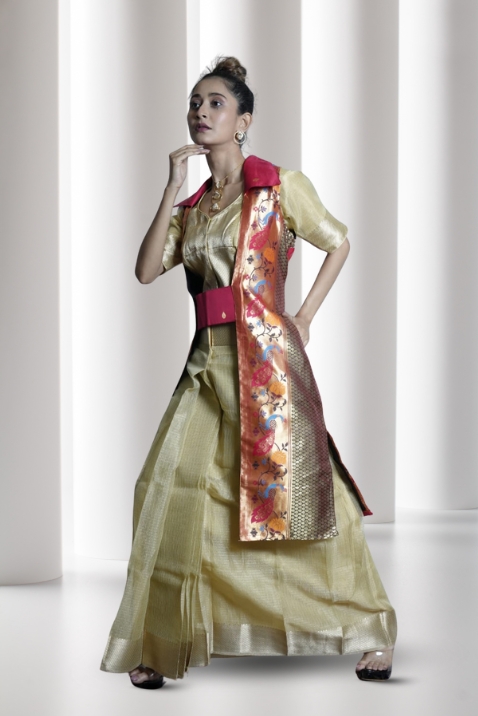 Sift Benarasi Tissue and semi katan silk