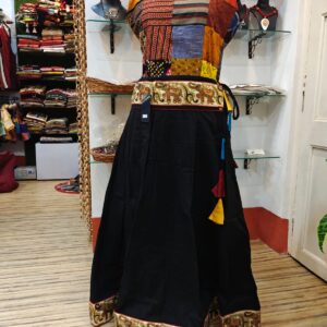 Very Sofisticated Banzara style single color Skirt with  unique border.
